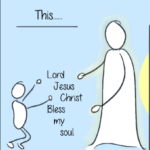 A small part of my cartoon on the Jesus Prayer.